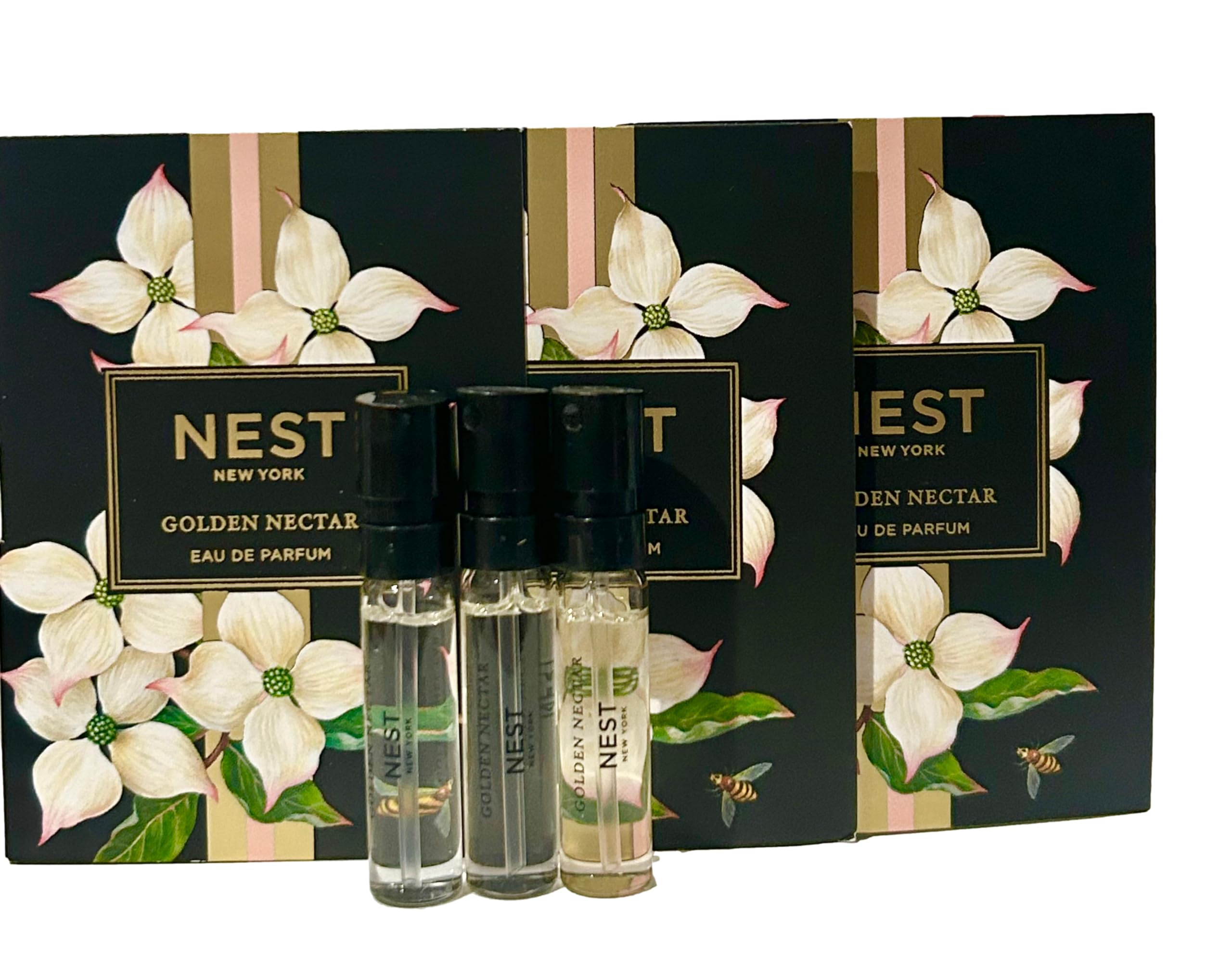 NEST Golden Nectar on-the-go kit helps compare scents throughout the day