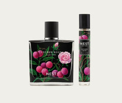 Nest New York Lychee Rose EDP bottle, 50ml, vibrant fruity-floral fragrance for daily wear.