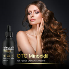 NETYIYUN 5% Minoxidil bottle cap view enabling precise dosing for thinning areas.