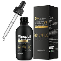 NETYIYUN 5% Minoxidil bottle pour shown for targeted scalp application and potential fullness support.