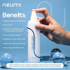 NEUMI SKIN hyaluronic acid hydrates skin for refreshed look