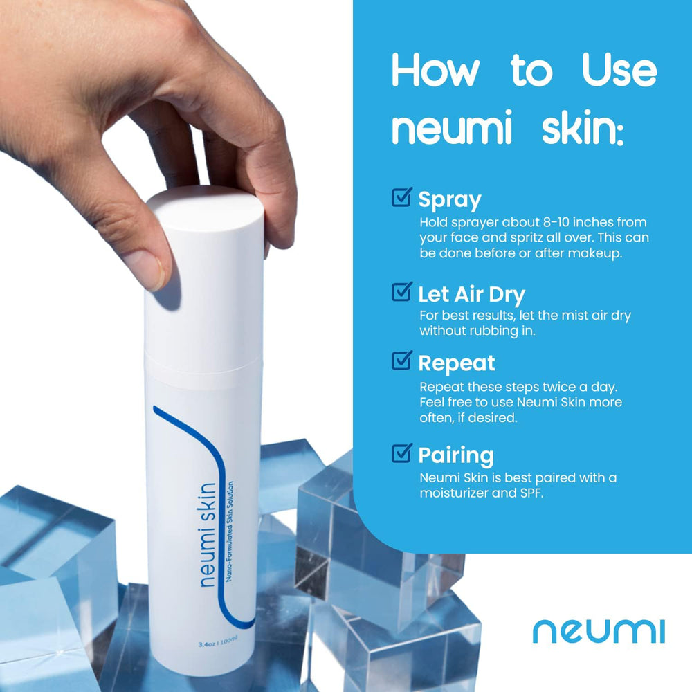 NEUMI SKIN compact packaging on shelf