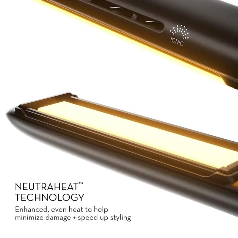 Neuro Style+ ion-enhanced ceramic plates boost shine and even heat.