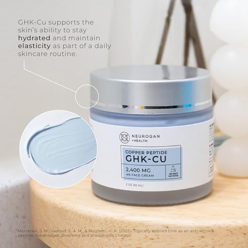 Application on fingertip demonstrates lightweight hydration from Neurogan cream