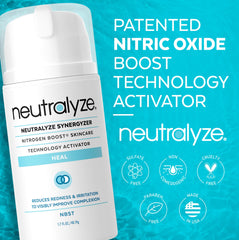 Neutralyze face routine setup showing step-by-step usage.