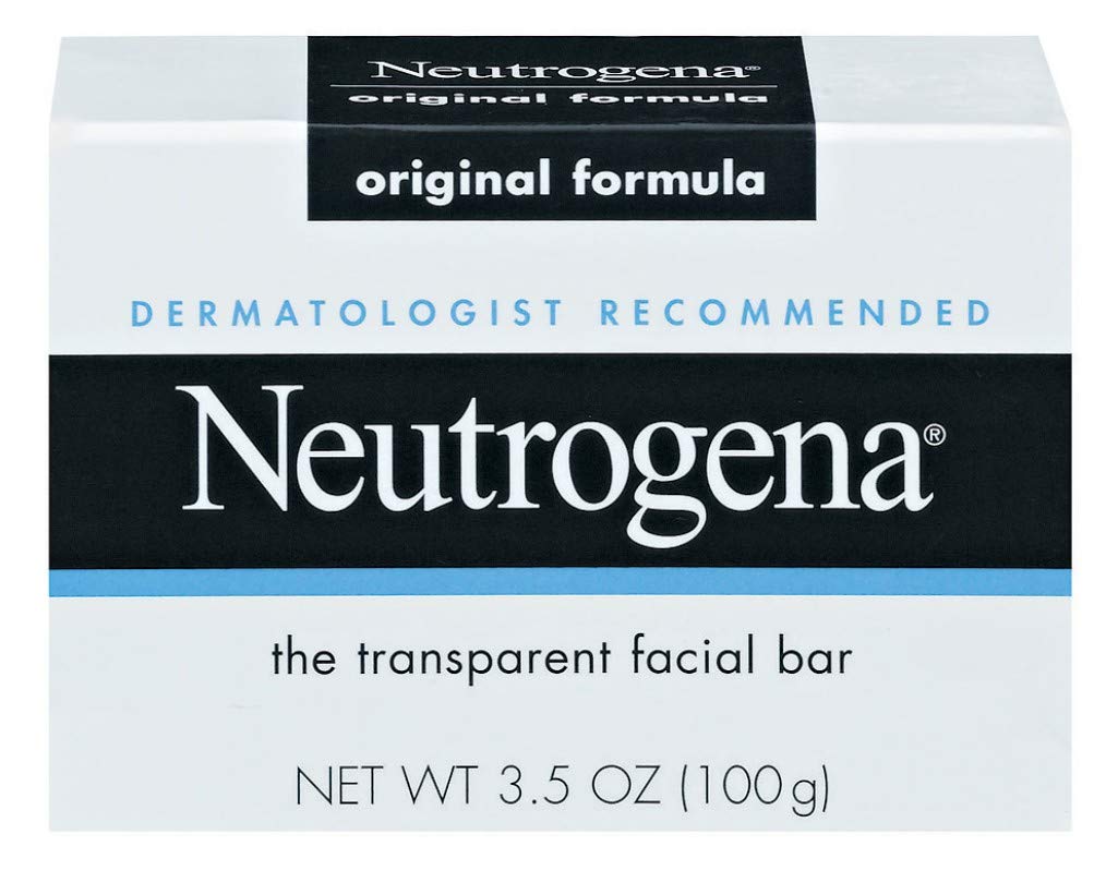 Neutrogena Bar Soap Original after rinse, skin feels clean and refreshed