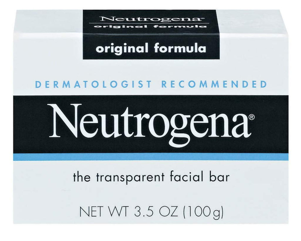Neutrogena Bar Soap Original after rinse, skin feels clean and refreshed