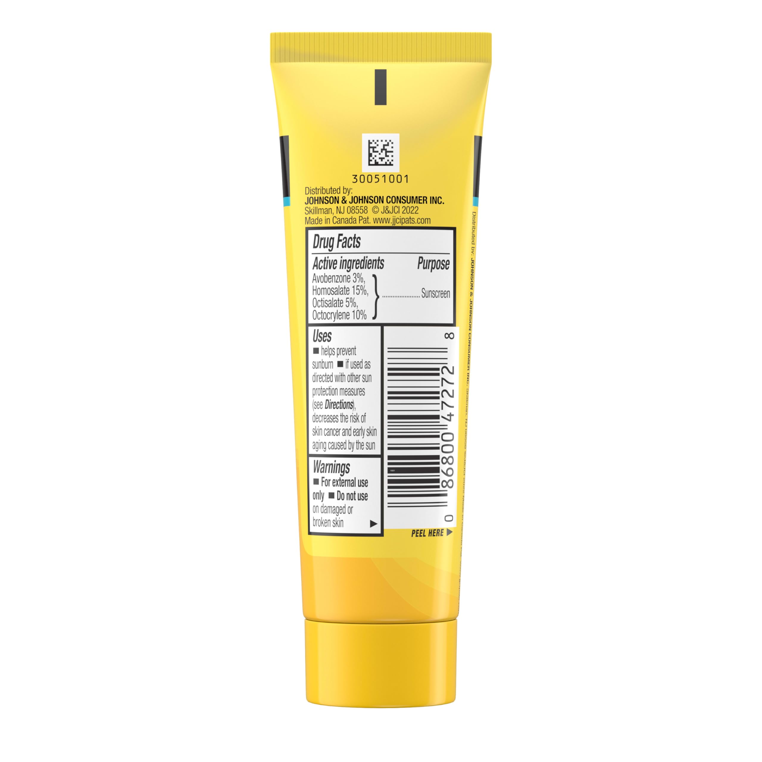 Beach scene with Neutrogena Beach Defense SPF 70 ready for sun protection.