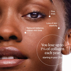Texture closeup showing silky, non-irritating vitamin C serum.