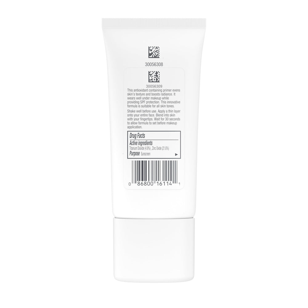 Daily use Neutrogena SPF30 primer ready for makeup or solo wear