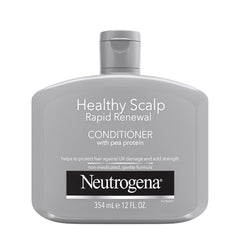 Neutrogena Healthy Scalp Rapid Recovery Conditioner bottle promoting UV protection and moisture.