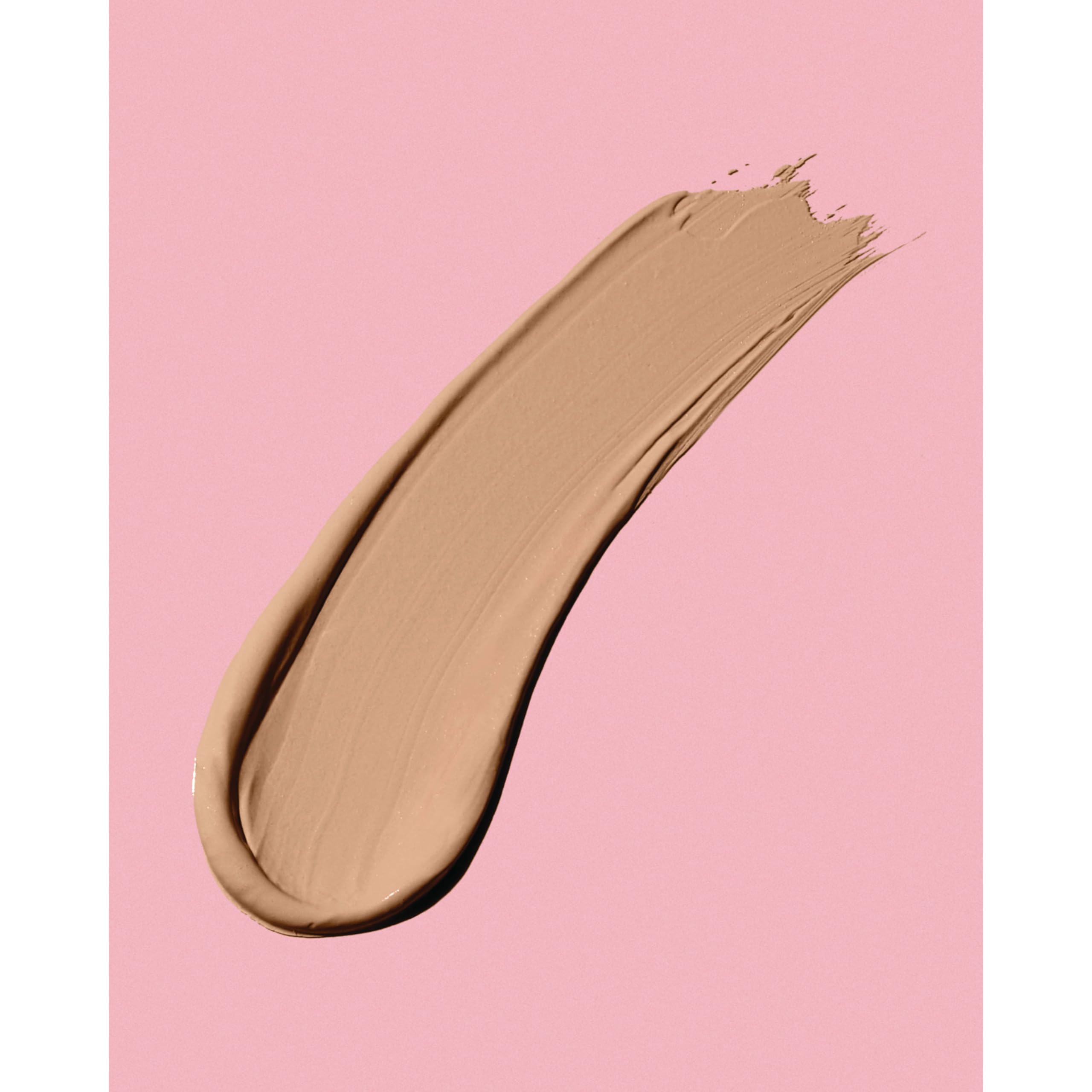 Neutrogena swatch demonstrates buildable coverage for spots.