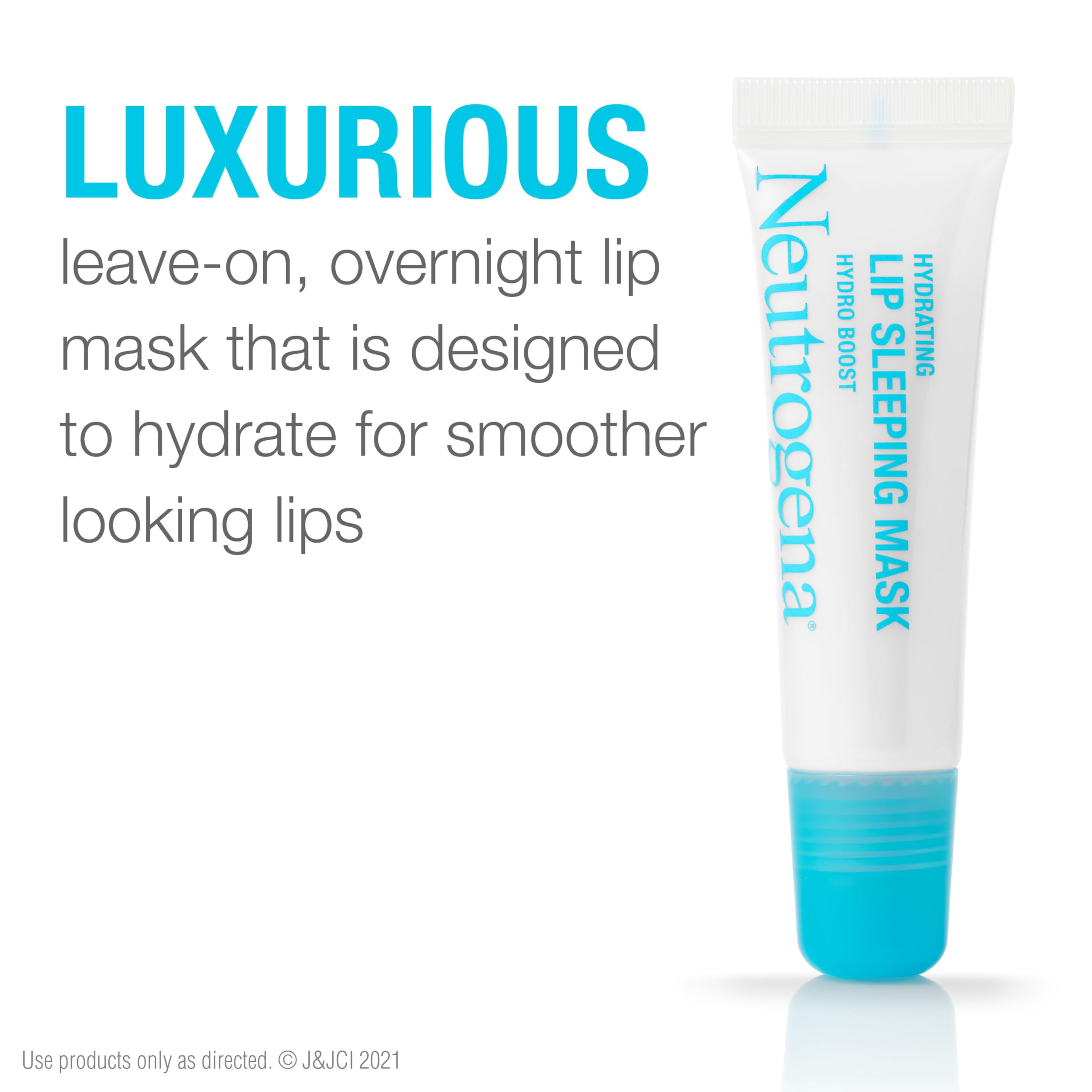 Hyaluronic acid detail in Neutrogena Lip Sleeping Mask for moisture