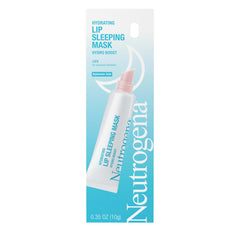 Neutrogena Hydro Boost Lip Sleeping Mask tube closeup for overnight hydration
