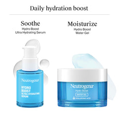 Non-comedogenic badge indicating pores-friendly hydration from Neutrogena