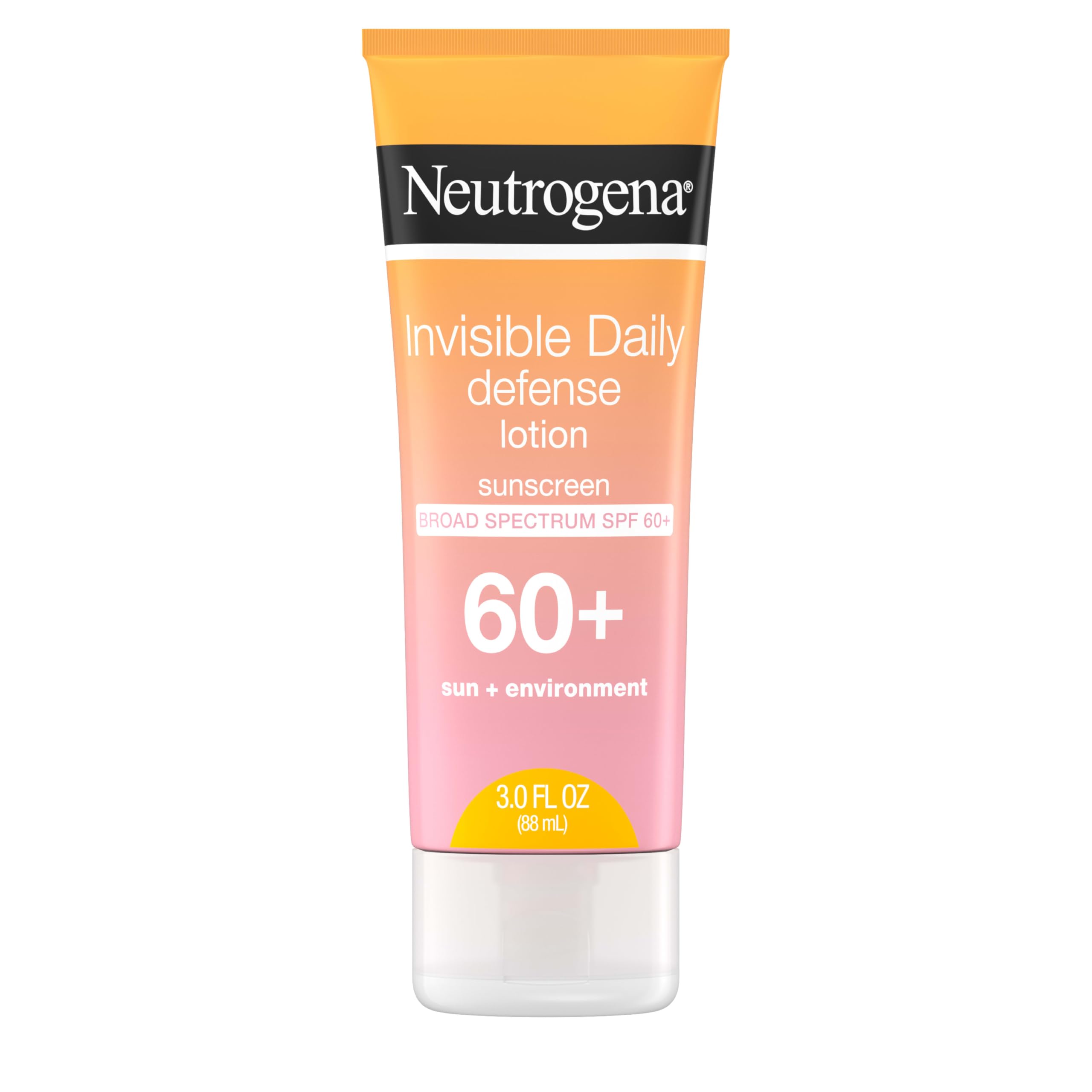 Neutrogena Invisible Daily Defense bottle-pour provides quick UV protection for outdoor days.