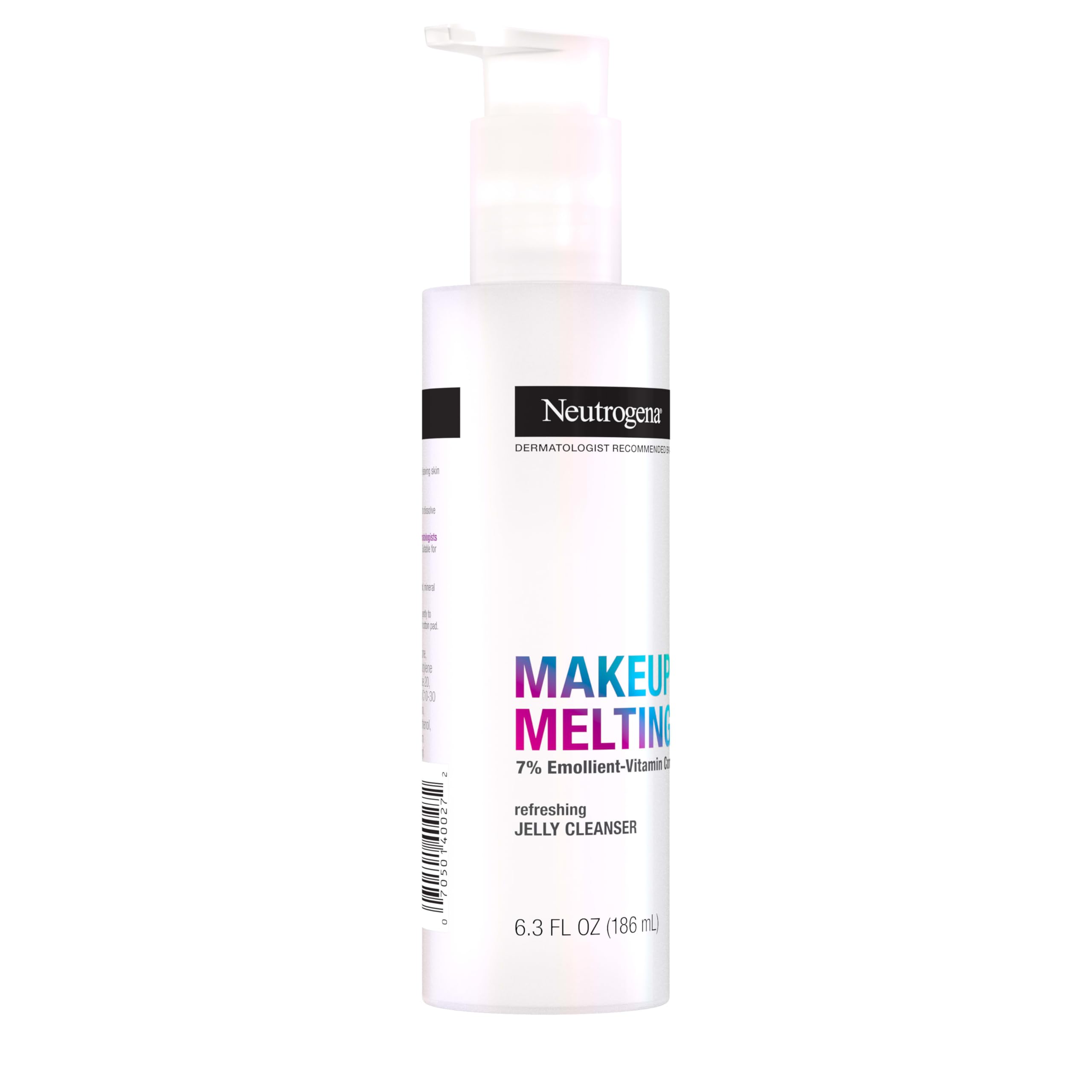 Neutrogena Jelly Cleanser oil-free formula label