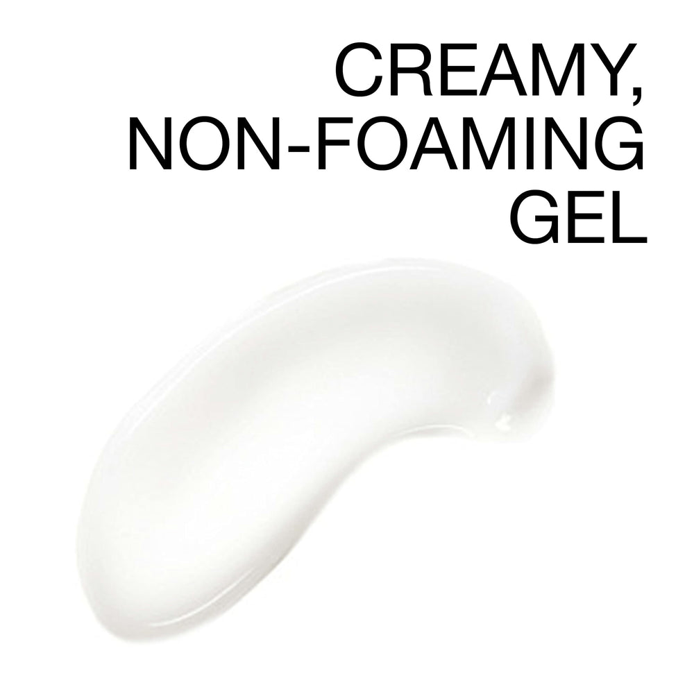 Neutrogena Jelly Cleanser rinsed with water for clean skin