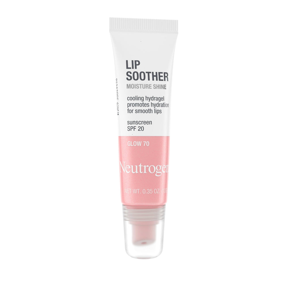 Neutrogena MoistureShine lip soother high gloss finish on pout.