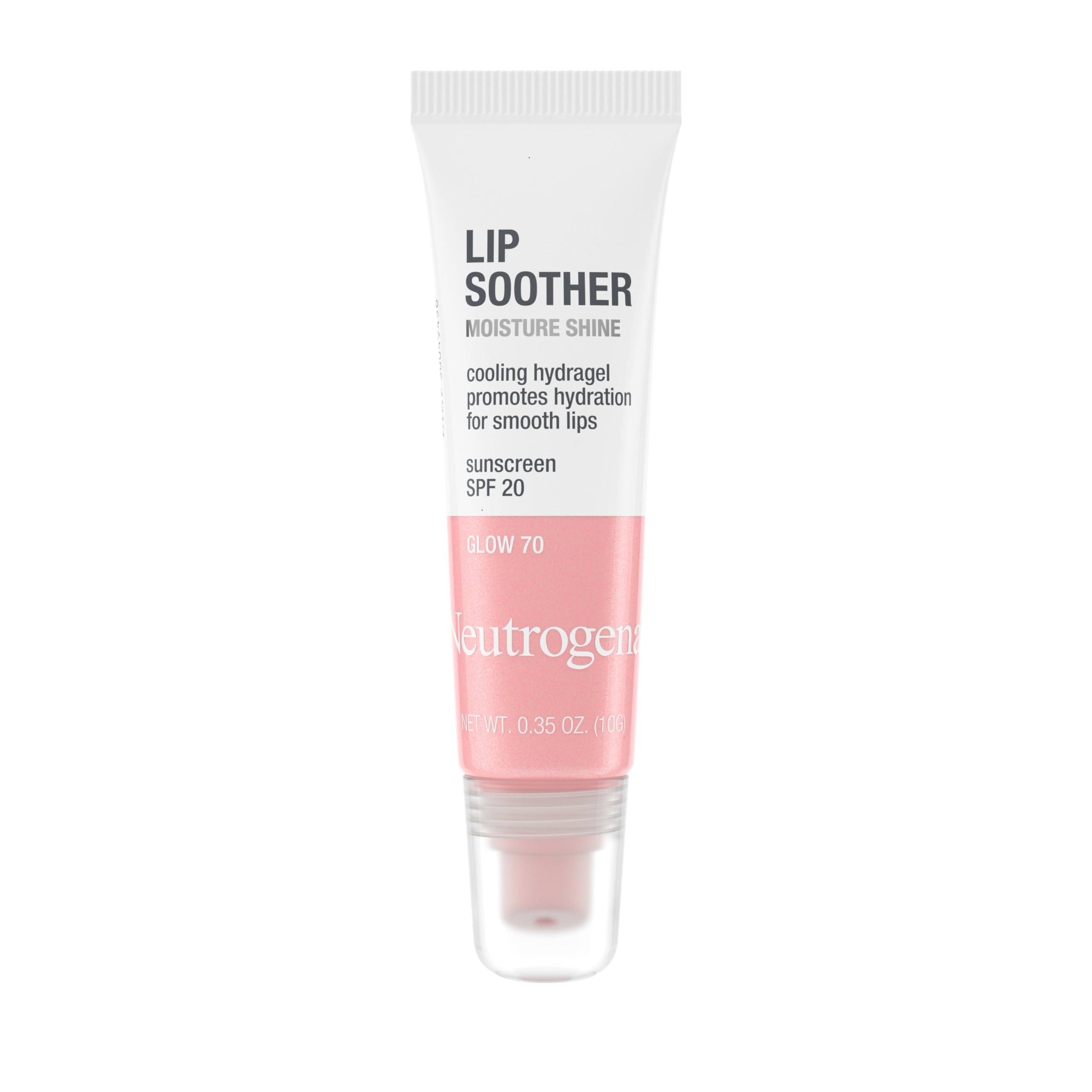 Neutrogena MoistureShine lip soother glycerin locks in moisture for comfort.