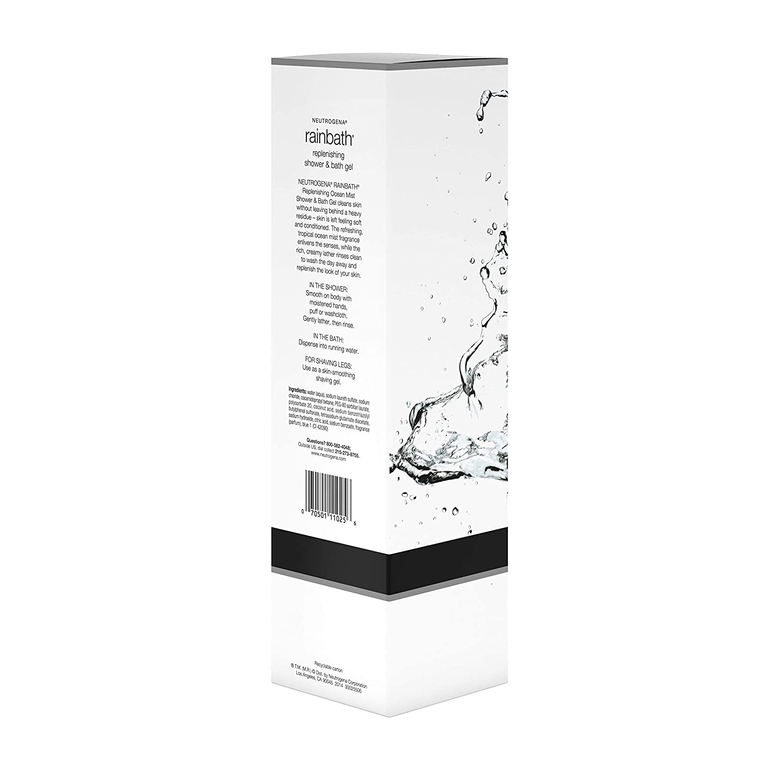 Two-pack Neutrogena Rainbath packaging emphasizing value and convenience.