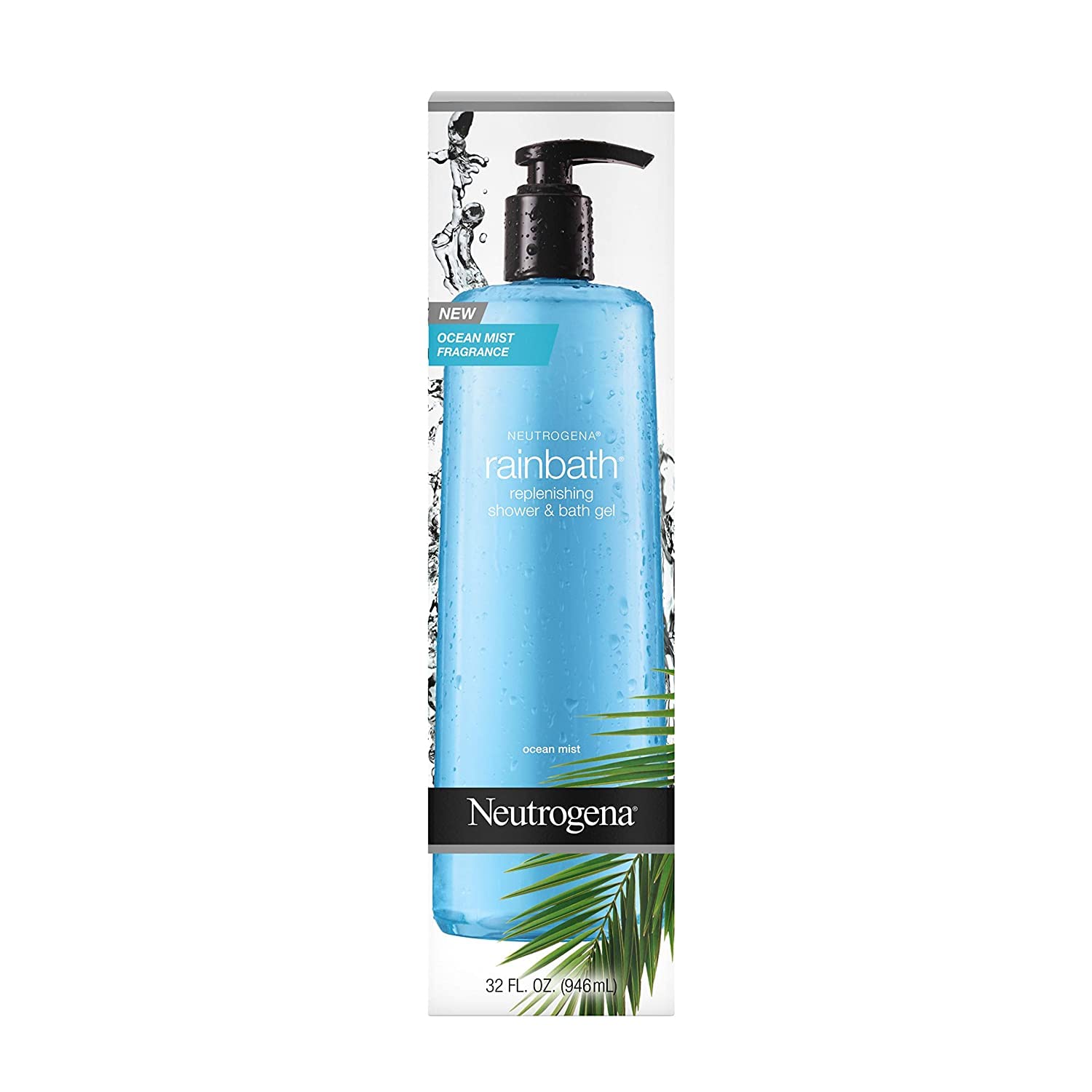 Foam pump in use with moisturizing formula suitable for shaving.