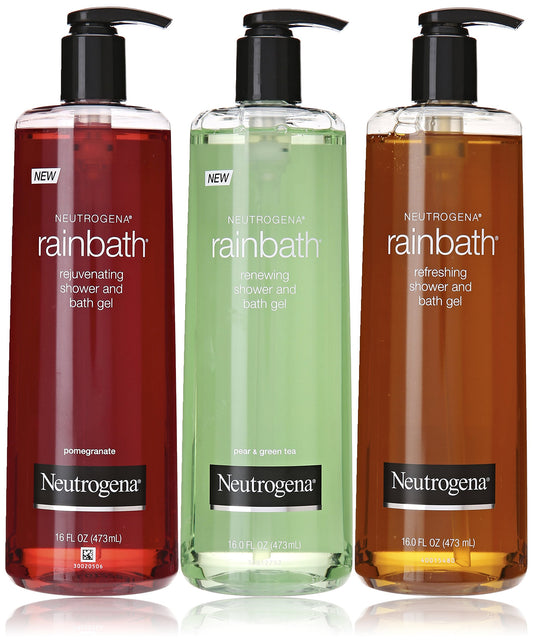 Neutrogena Rainbath Original bottle with rich lather for refreshed skin