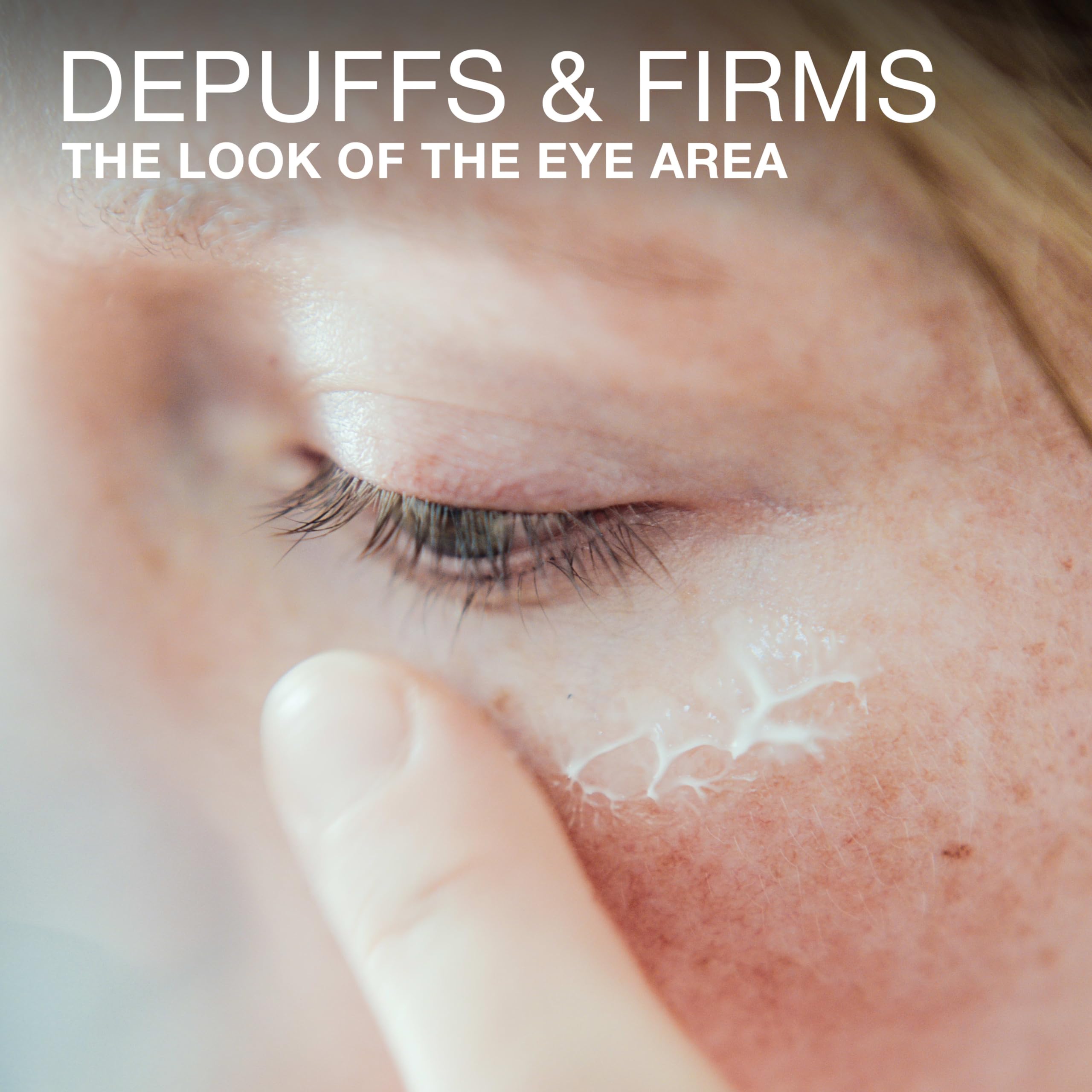 Neutrogena Rapid Firming Peptide Eye Cream brightens under-eye skin during daily use.