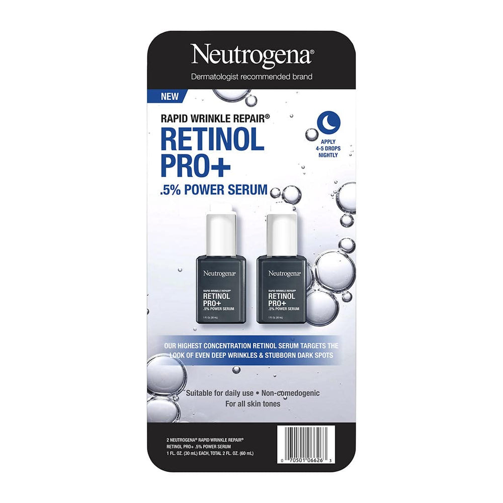 Texture detail of Neutrogena serum with nourishing emollients on skin