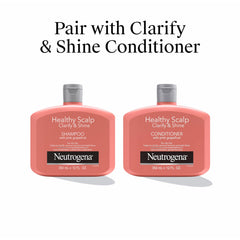 Neutrogena scalp health balance graphic suggests maintaining the natural barrier.