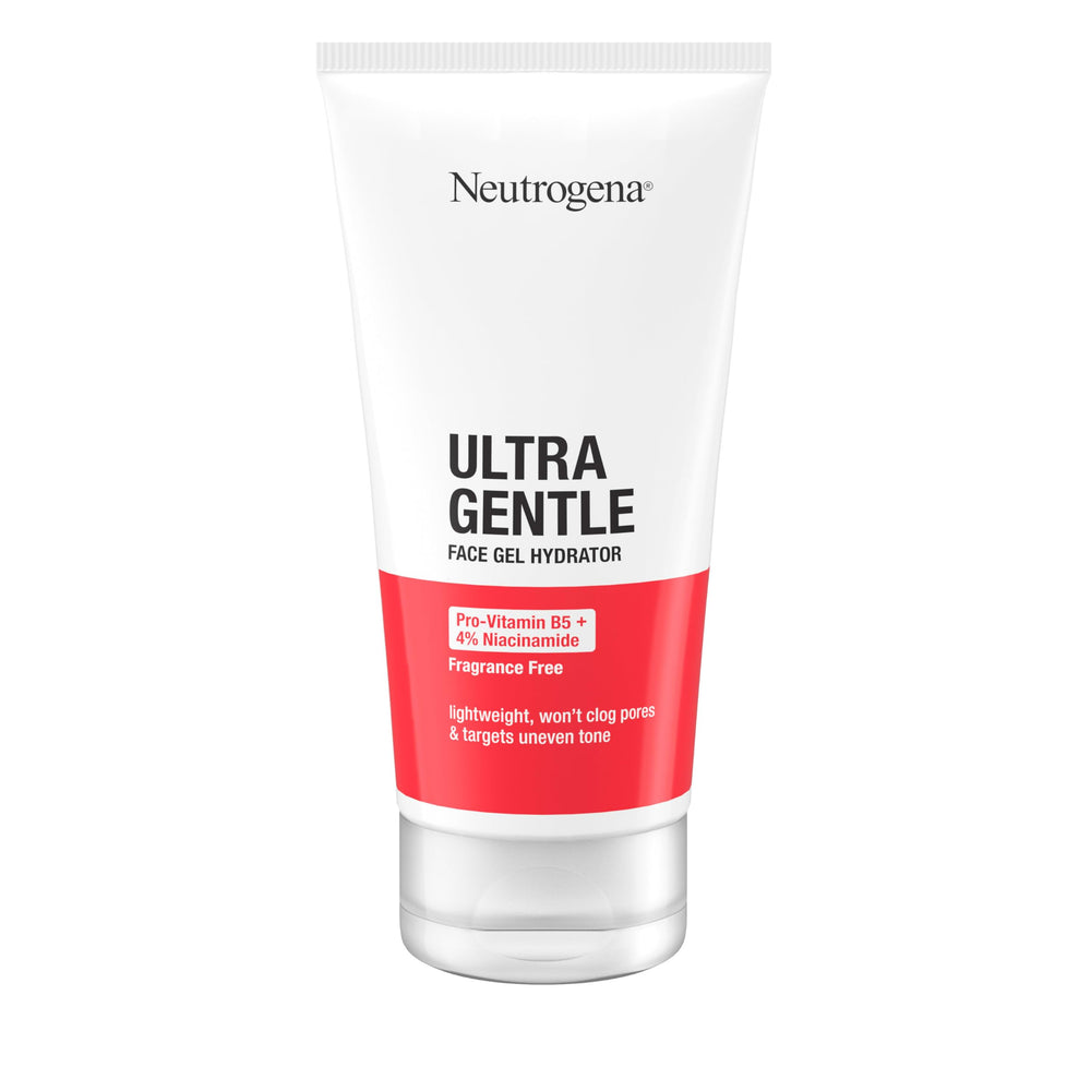 Neutrogena Ultra Gentle Gel Hydrator texture close-up—lightweight hydration for daily use.