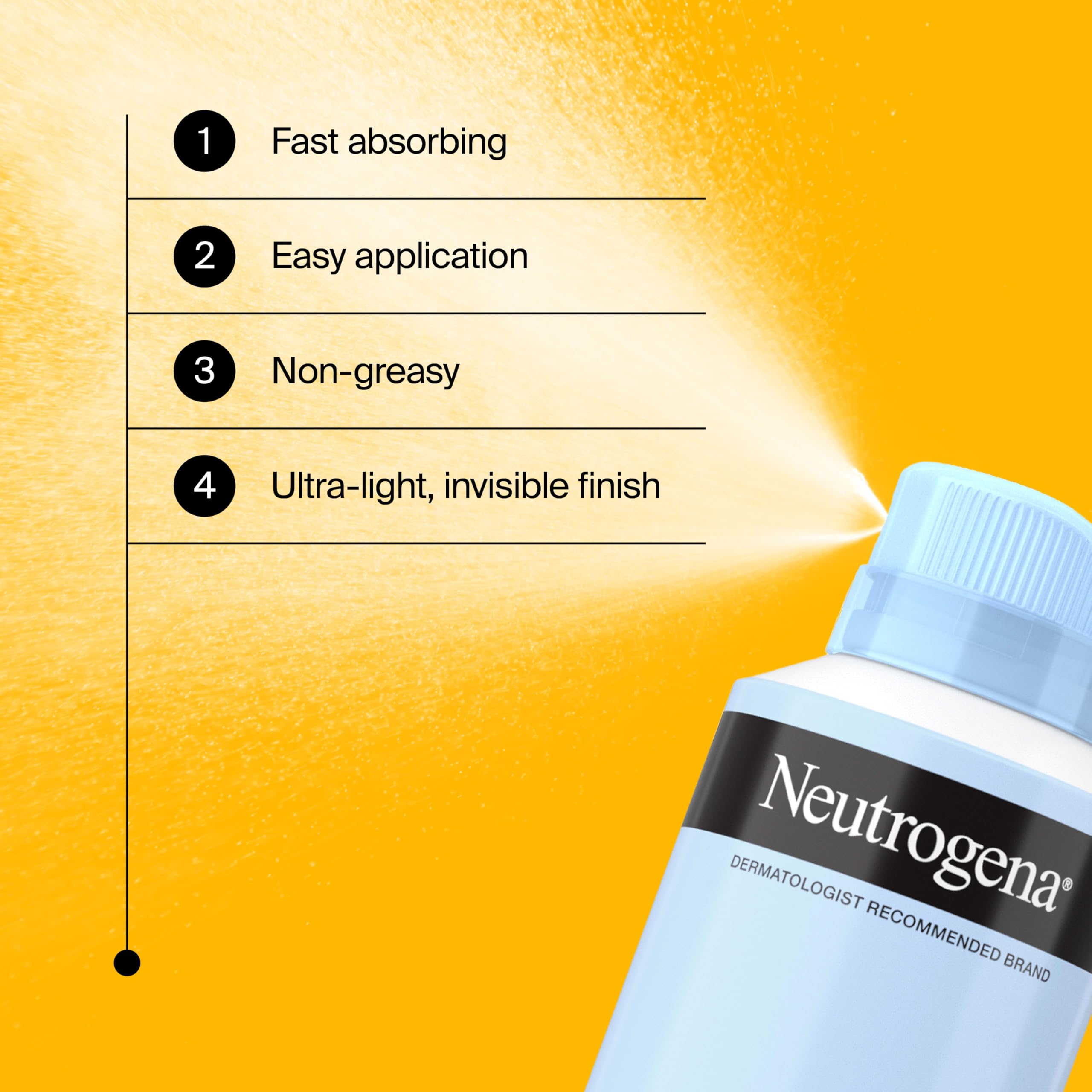 Neutrogena Ultra Sheer Body Mist is oxybenzone-free.