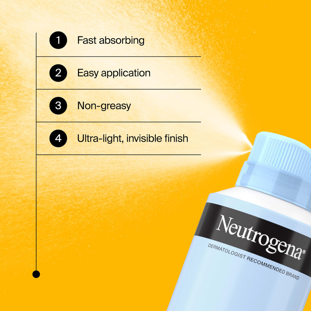 Neutrogena Ultra Sheer Body Mist is oxybenzone-free.