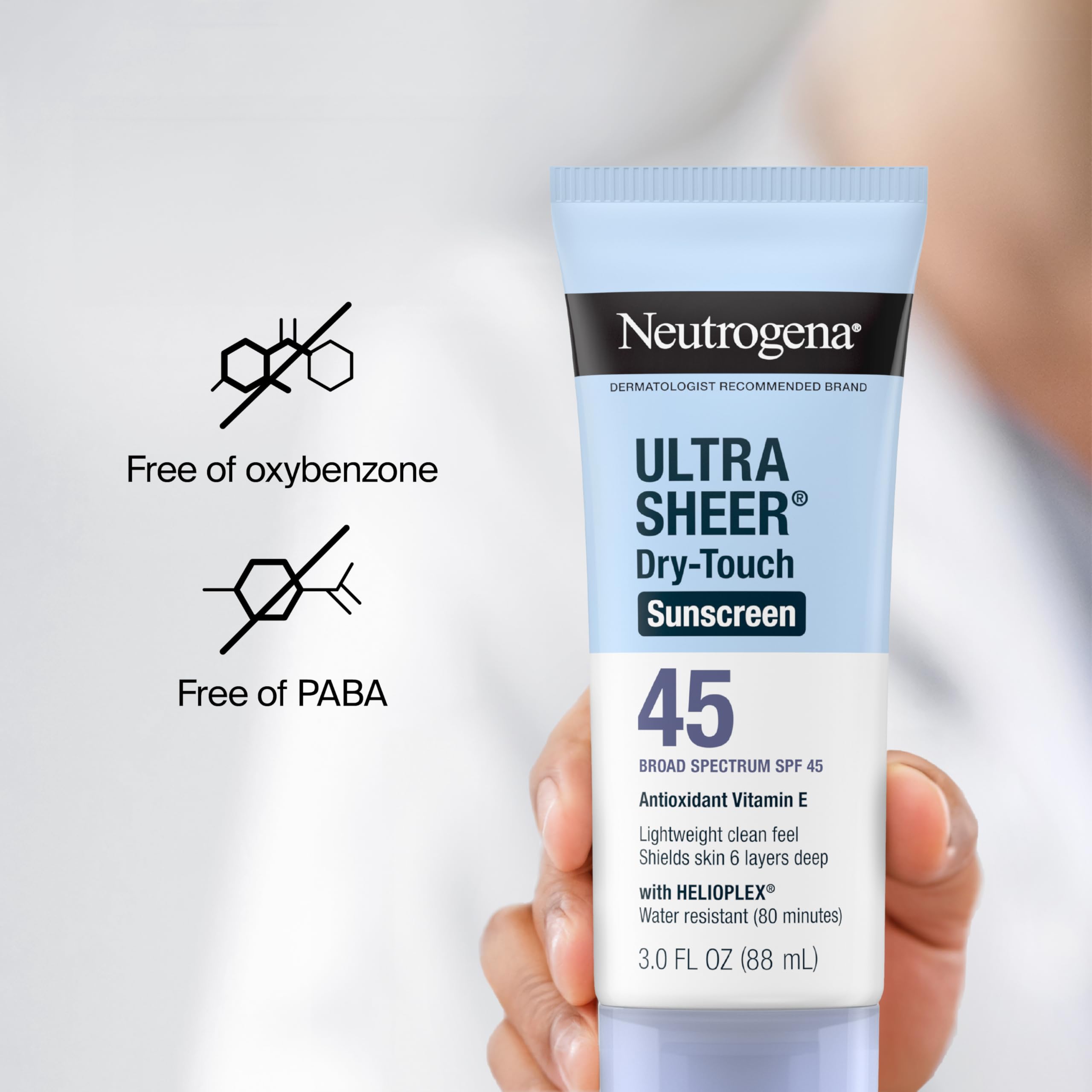 Oxybenzone-free Neutrogena sunscreen compliant with Hawaii law