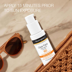 Neutrogena water-resistant 80-minute label for active outdoor moments.