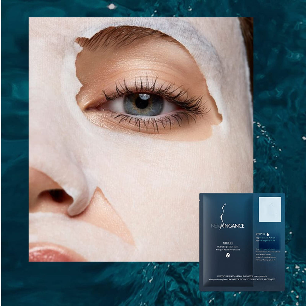 NEW ANGANCE Arctic Rejuvenation Booster moisturizing finish leaves skin comfortable.