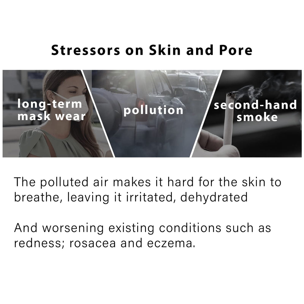 NEW ANGANCE Mask application on skin during routine.