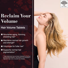 New Nordic Hair Volume Tablets Biopectin Apple Extract details on packaging.