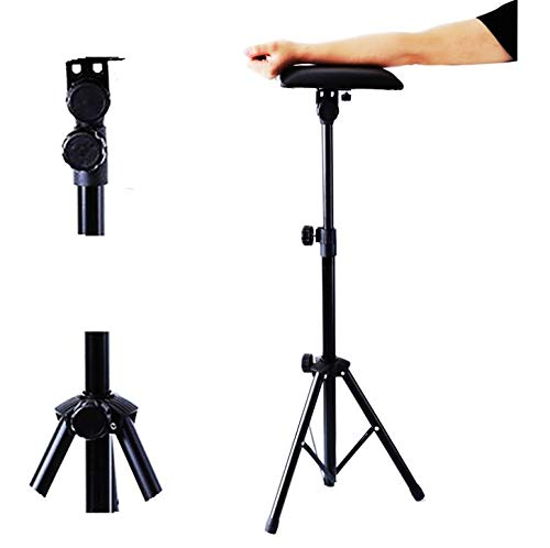 New Star Tattoo height-adjustable stand fits different room setups from 72.6 to 120.5 cm
