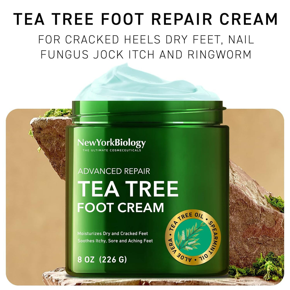 New York Biology Athletes Foot Treatment relieves itchy, irritated skin