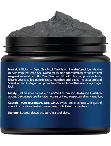 New York Biology Dead Sea Mud Mask body treatment for smoother skin
