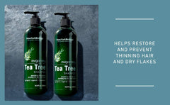 New York Biology Tea Tree Conditioner color-safe formula preserves vibrancy on color-treated hair.
