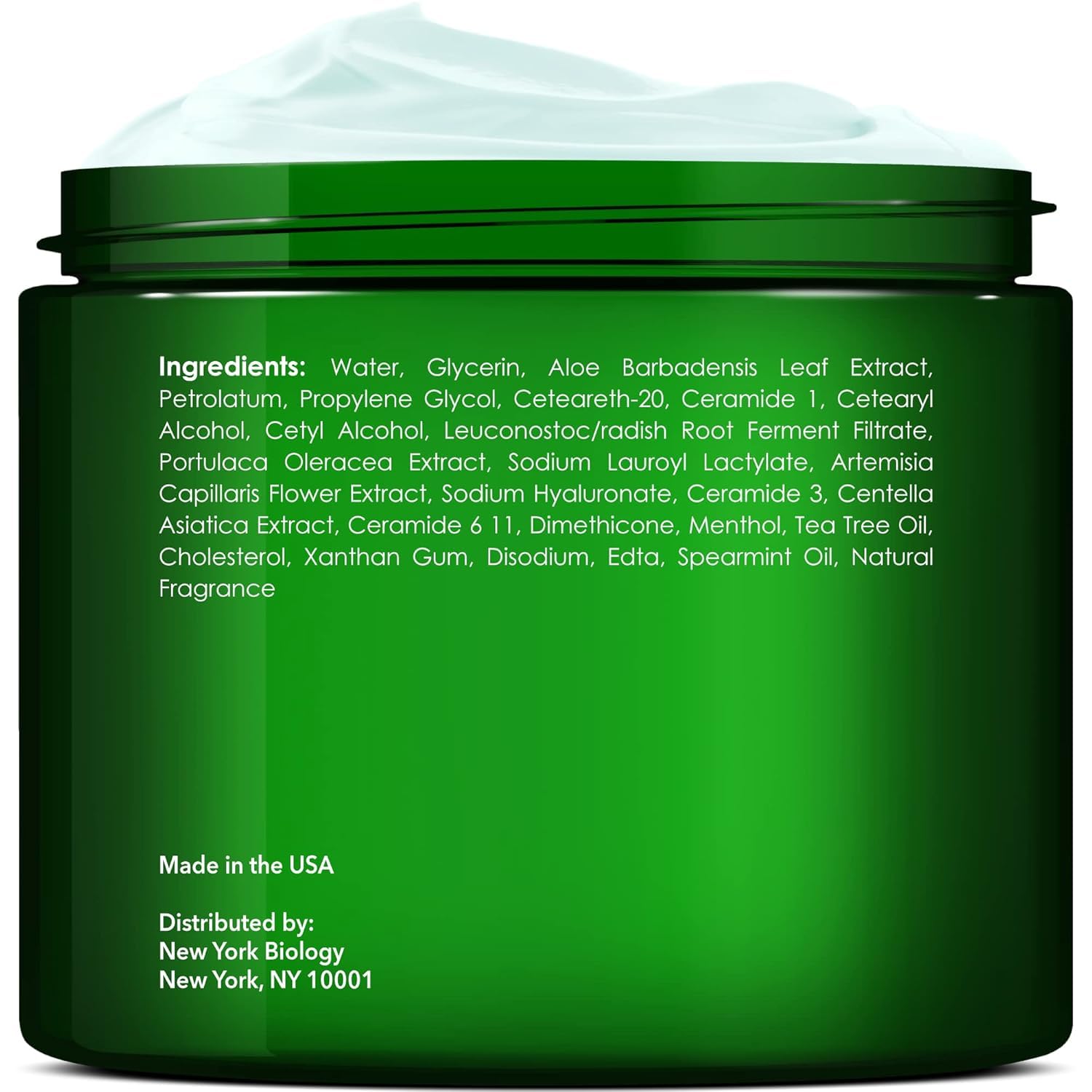 New York Biology Tea Tree Foot Cream hydration soothes itchy skin