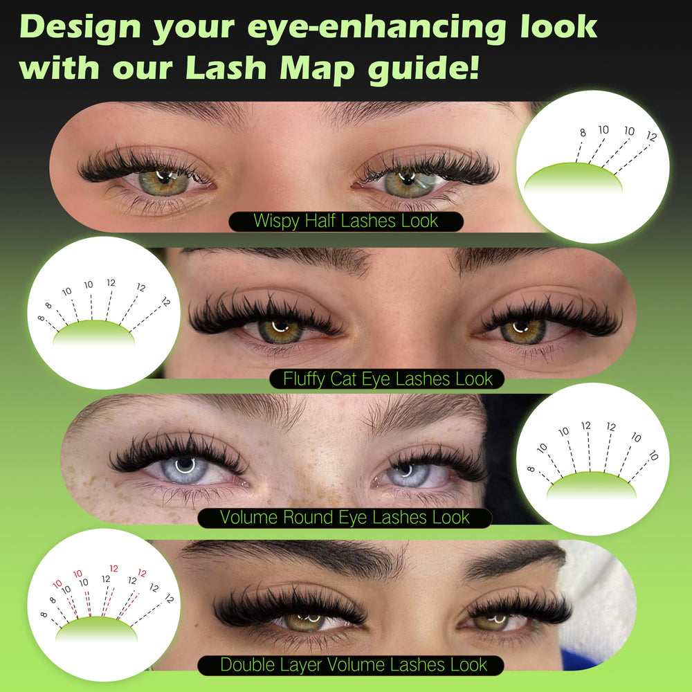 Newcally 8-12mm lengths enable versatile styling options.
