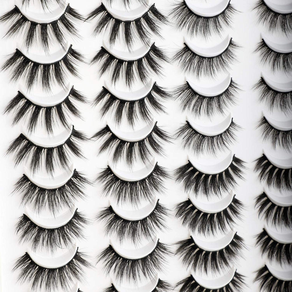 Newcally full-strip glam lashes designed for dramatic eye looks.