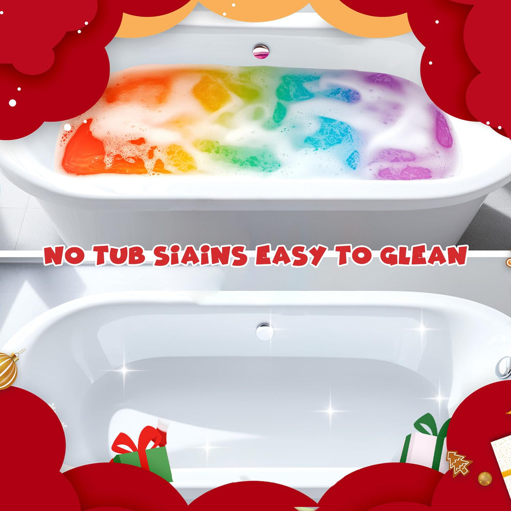 NEWFEIFAN handmade 6-pack bath bombs ensure consistent quality.
