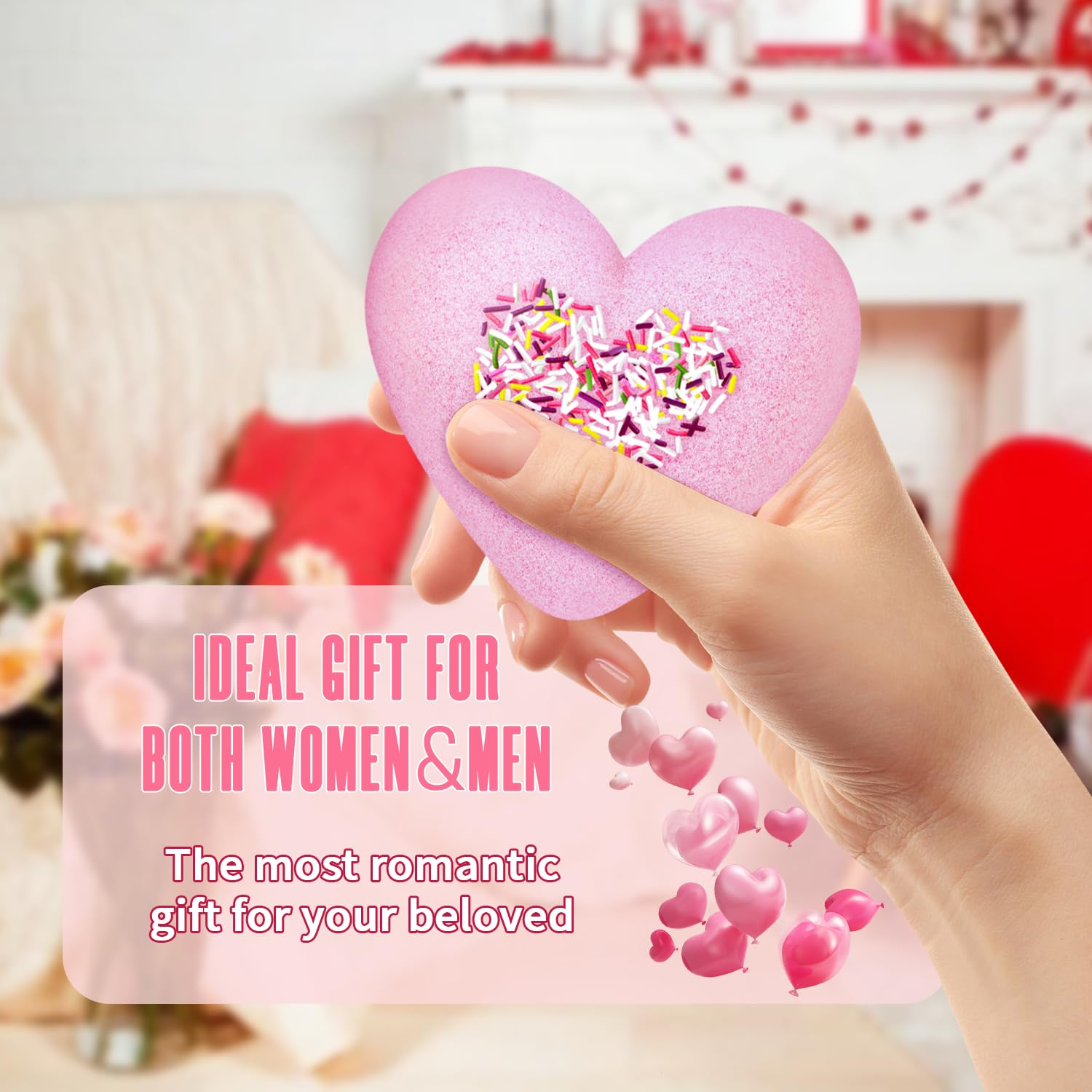 NEWFEIFAN natural fragrance from rose petals offers lasting scent