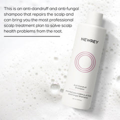 NEWREY anti-dandruff action targets flakes and itch cues.