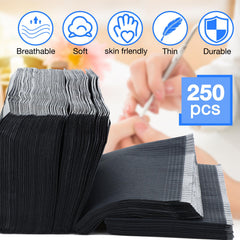 Newwiee disposable napkin bib, foldable and convenient for on-the-go use