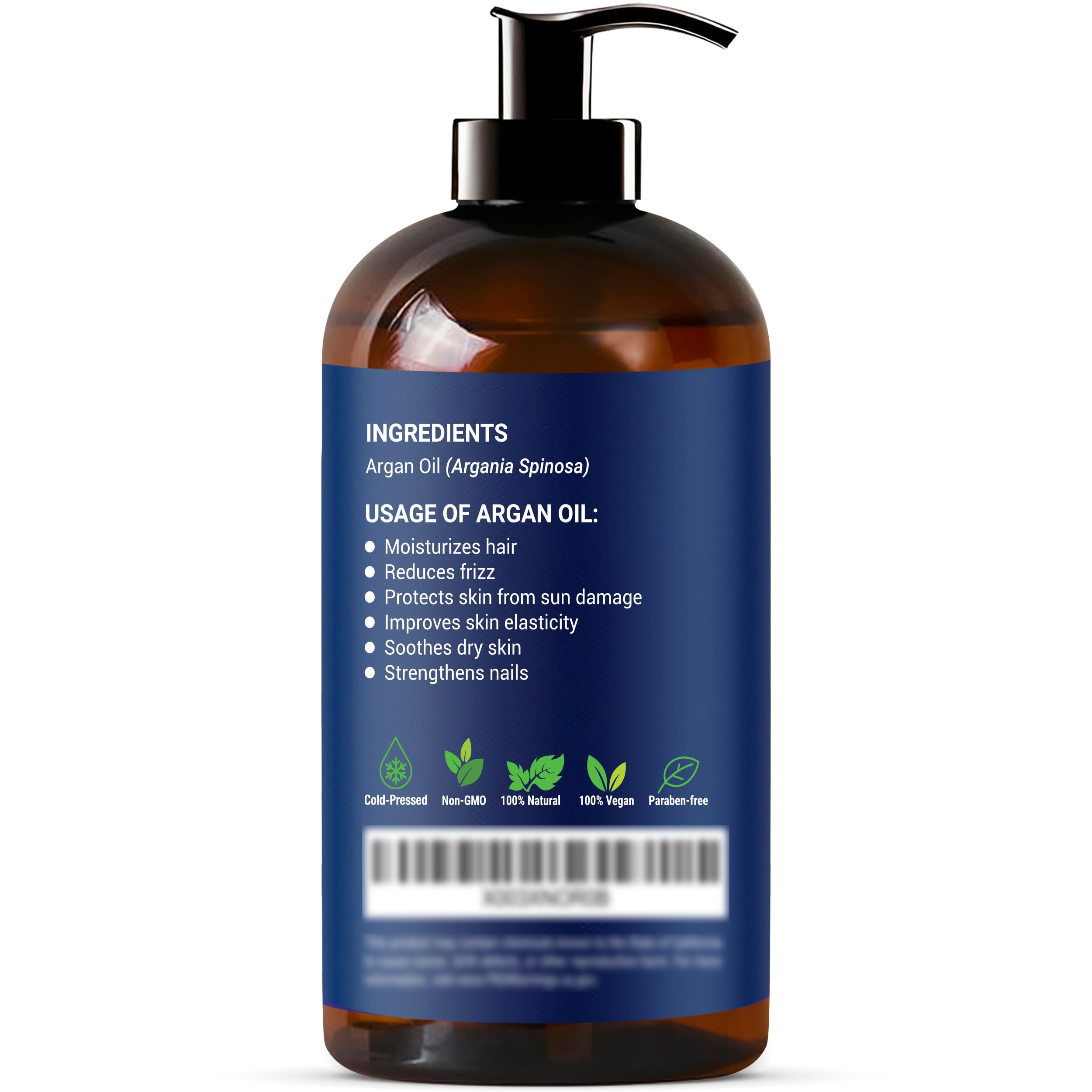 Nexon Botanics Argan Oil multi-use beauty solution for face, hair, and body.